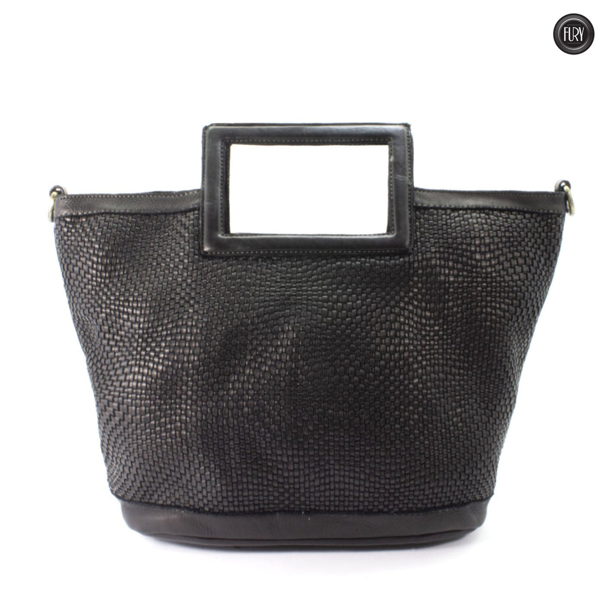 Borsa Aurelia in pelle intrecciata