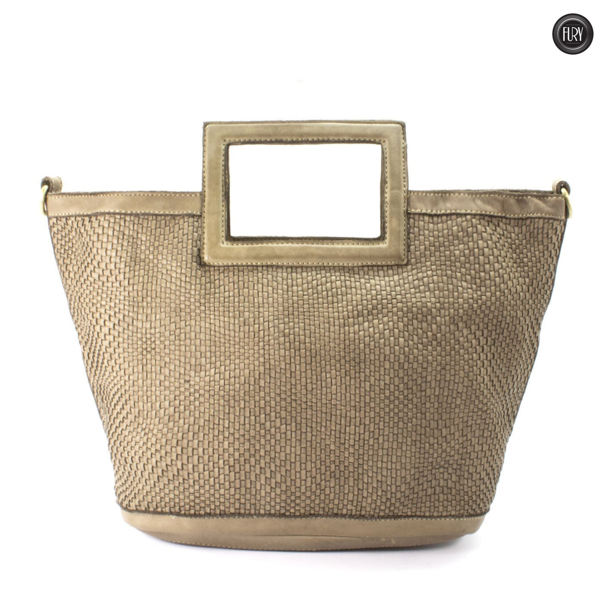 Borsa Aurelia in pelle intrecciata