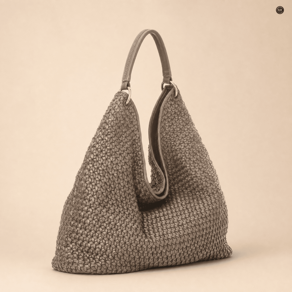 Borsa Altea Maxi in pelle intrecciata - Fury