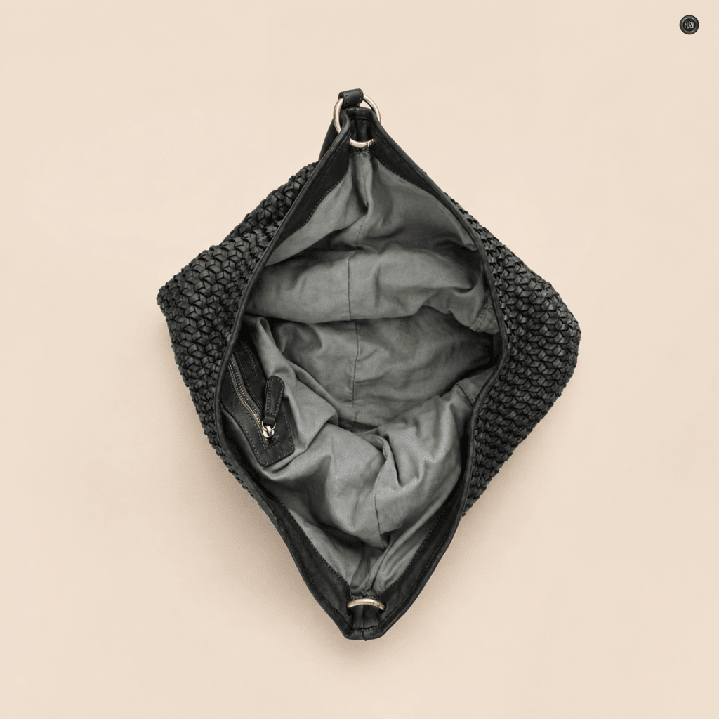Borsa Altea Maxi in pelle intrecciata - Fury