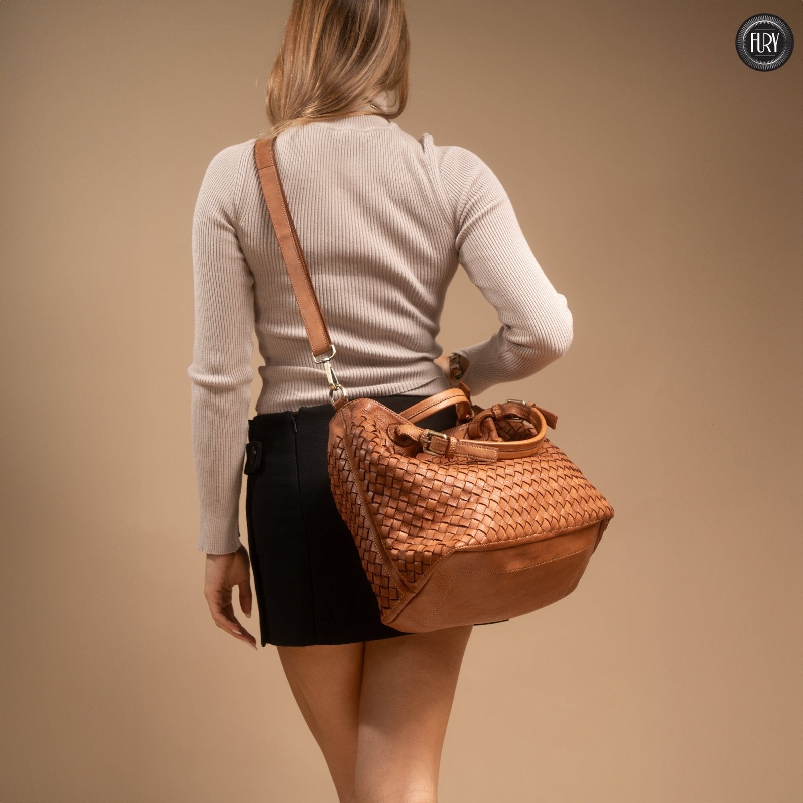 Borsa Caterina in pelle - Fury