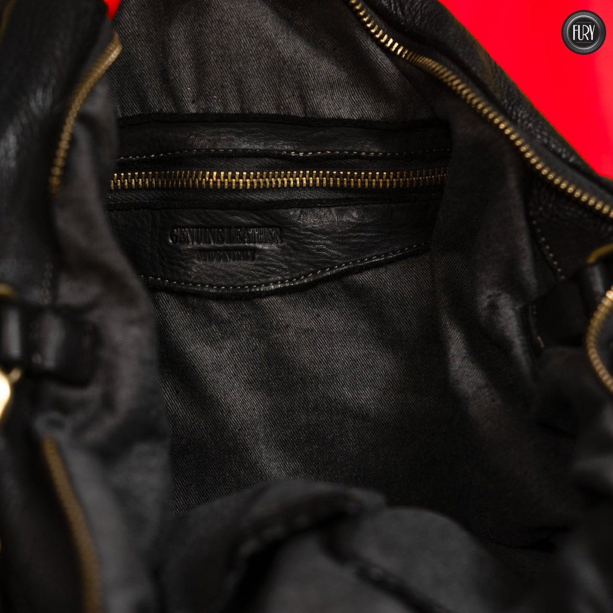 Borsa Tullia in pelle intrecciata - Fury