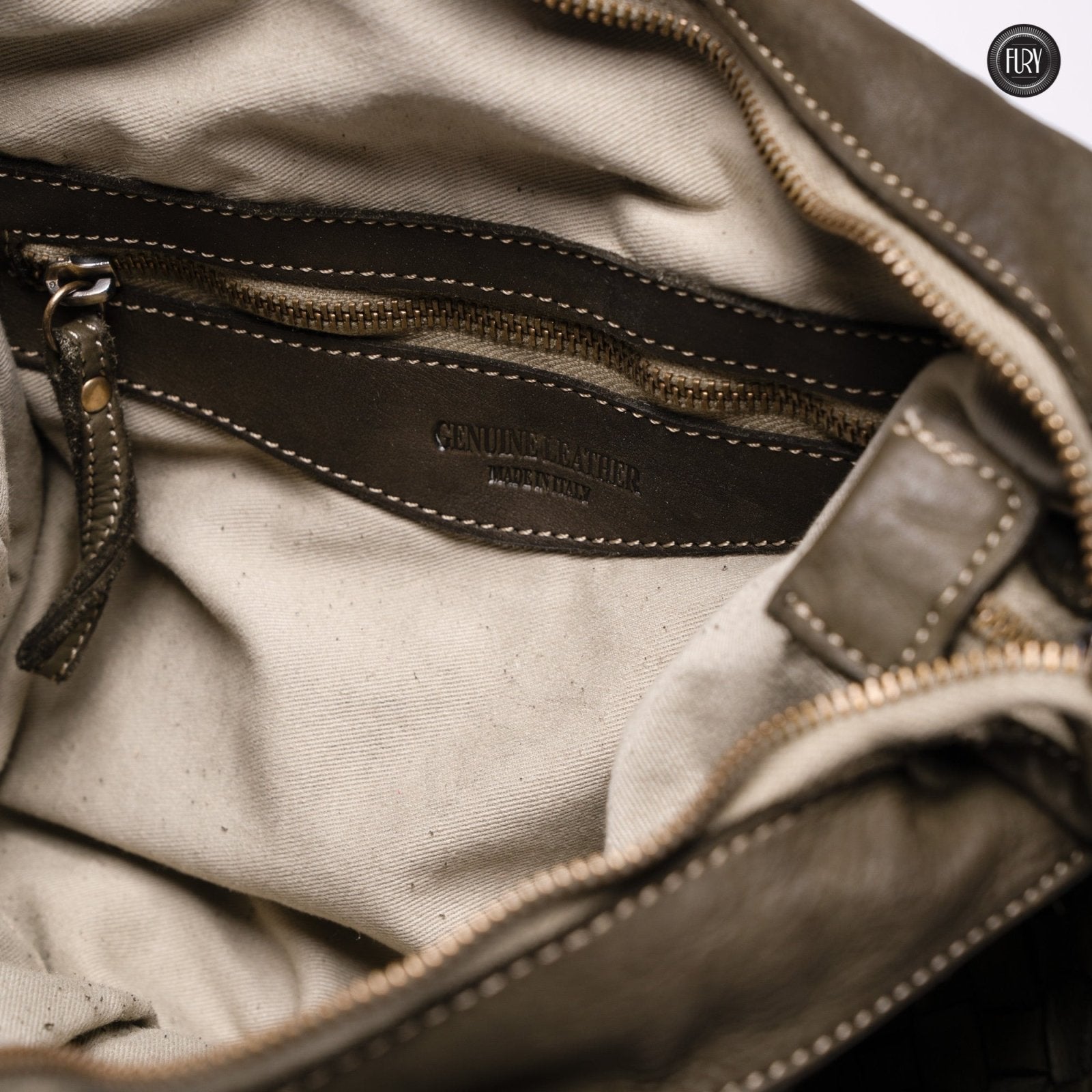 Borsa Virginia in pelle intrecciata - Fury