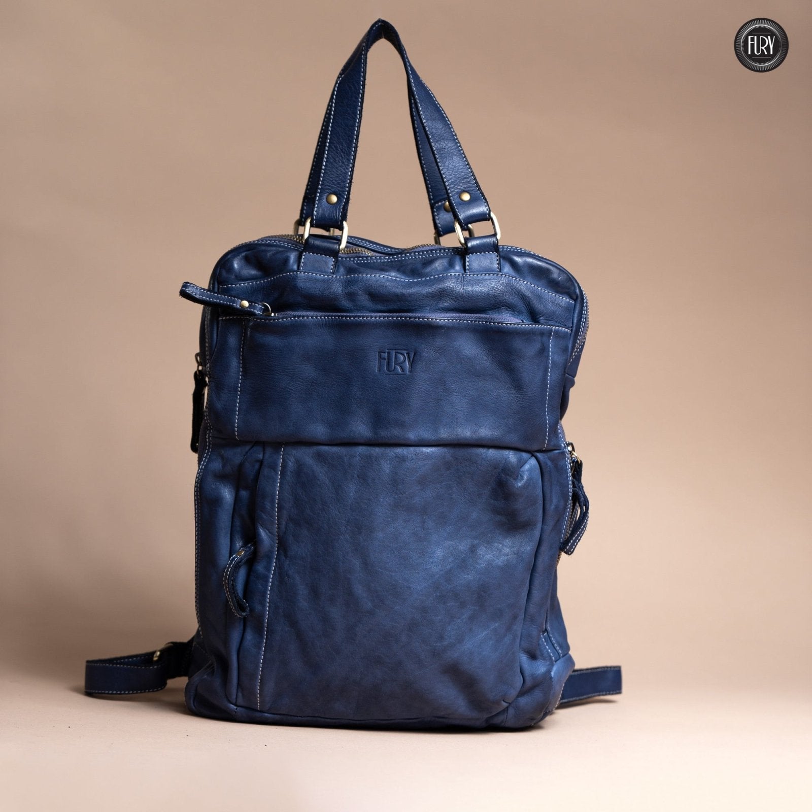 Zaino Daily unisex in pelle - Fury