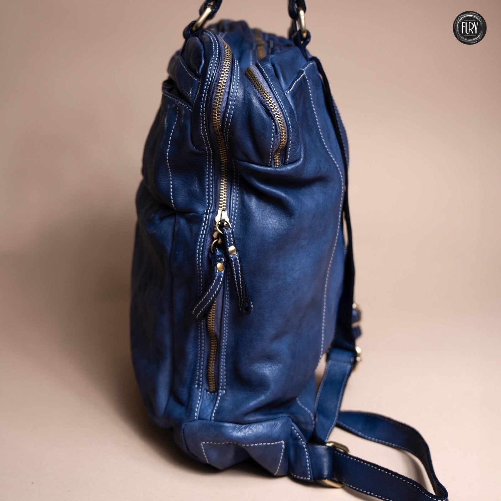 Zaino Daily unisex in pelle - Fury
