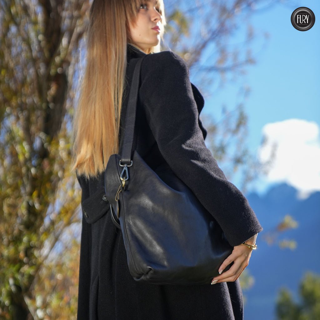 Borsa Aria in pelle - Fury