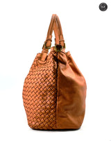 Borsa Caterina Lume in pelle intrecciata