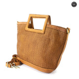 Borsa Aurelia in pelle intrecciata