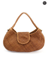 Borsa Clarissa in pelle intrecciata