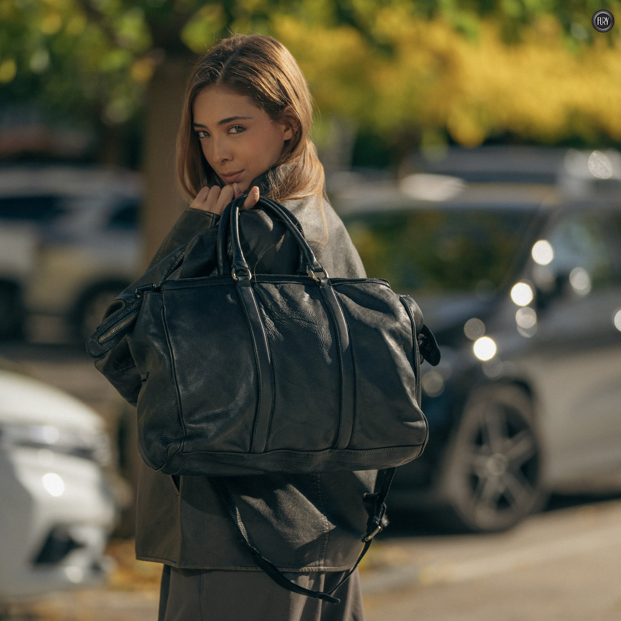 Borsa Virgilio in pelle