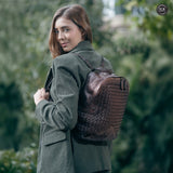 Zaino Arco in pelle intrecciata