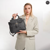 Borsa Camilla in pelle intrecciata