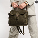 Borsa Camilla in pelle intrecciata