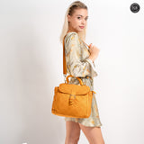 Borsa Camilla in pelle intrecciata