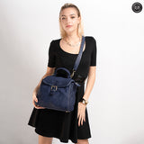 Borsa Camilla in pelle intrecciata