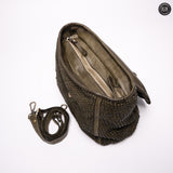 Borsa Camilla in pelle intrecciata