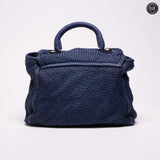 Borsa Camilla in pelle intrecciata