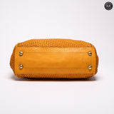 Borsa Camilla in pelle intrecciata