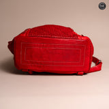 Zainetto Volterra in pelle intrecciata - Preordine