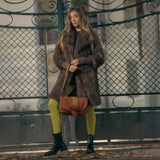 Borsetta Antea in pelle intrecciata