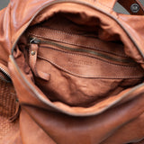 Zainetto Volterra in pelle intrecciata - Preordine