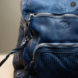 Zainetto Volterra in pelle intrecciata - Preordine