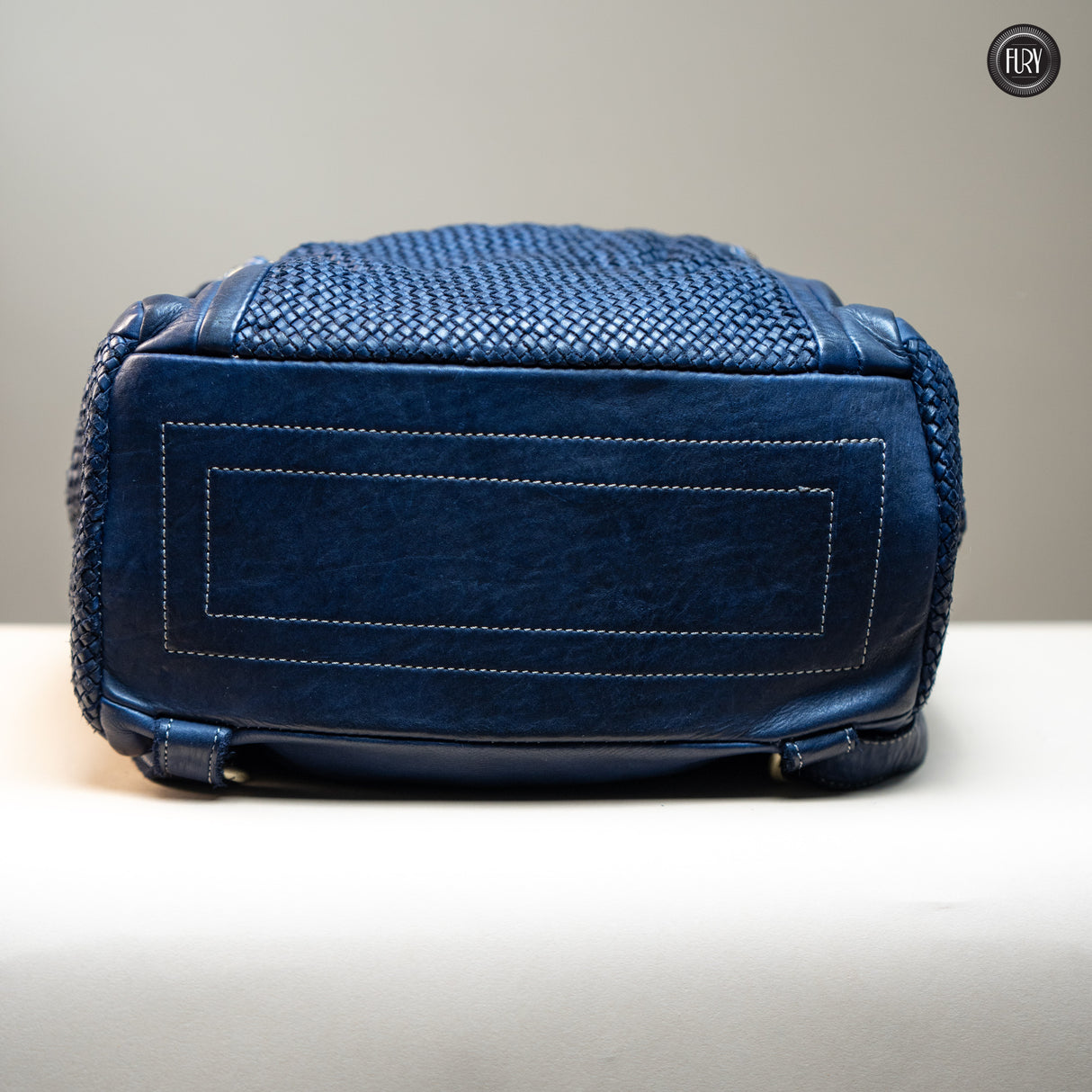 Zainetto Volterra in pelle intrecciata - Preordine