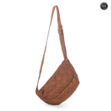 Marsupio Vana in pelle intrecciata