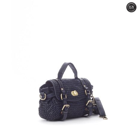 Borsetta Celia in pelle intrecciata