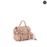 Borsetta Celia in pelle intrecciata