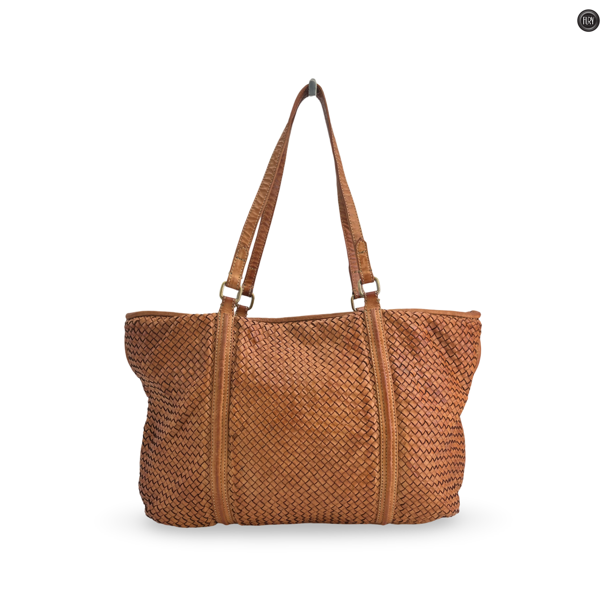 Borsa Armonia in pelle intrecciata