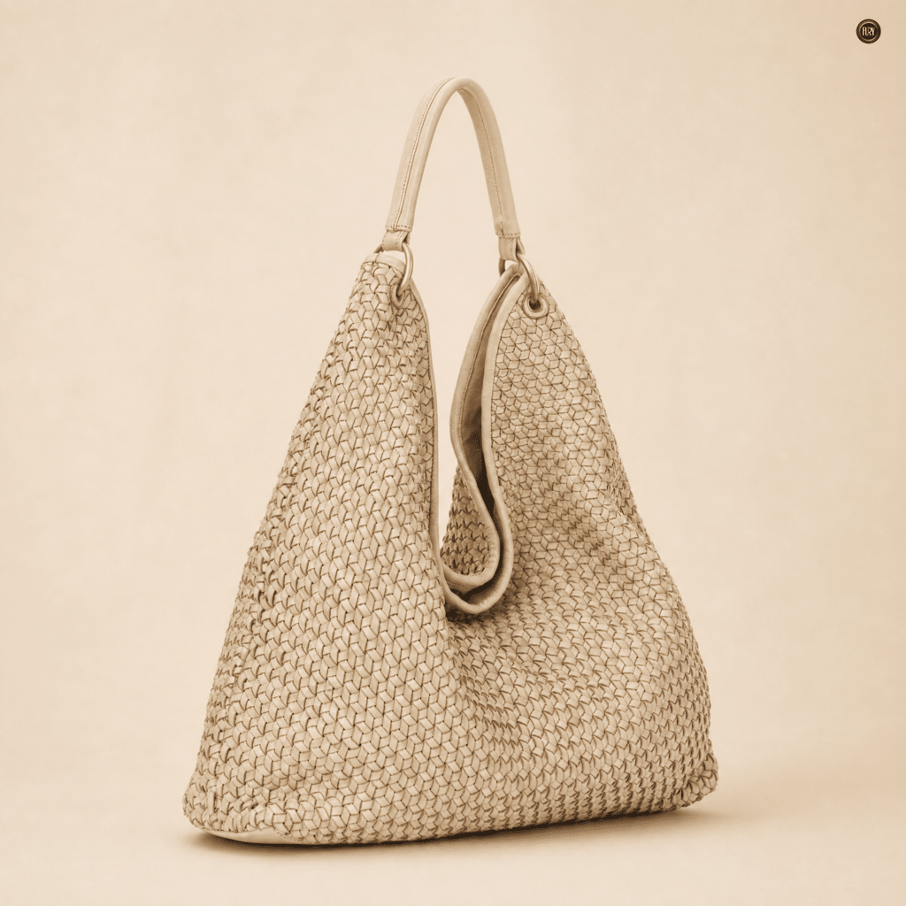 Borsa Altea Maxi in pelle intrecciata - Fury