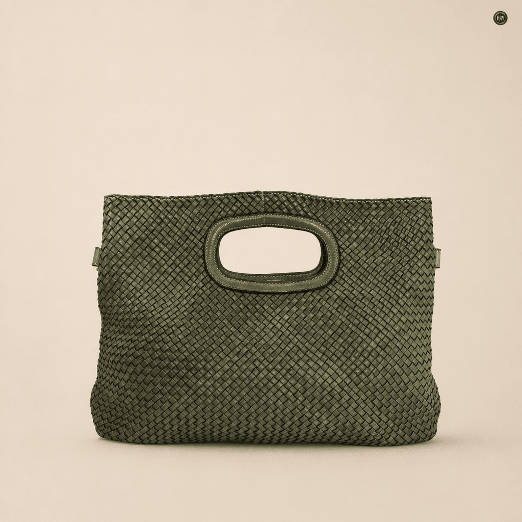 Borsa Artemisia in pelle intrecciata - Fury