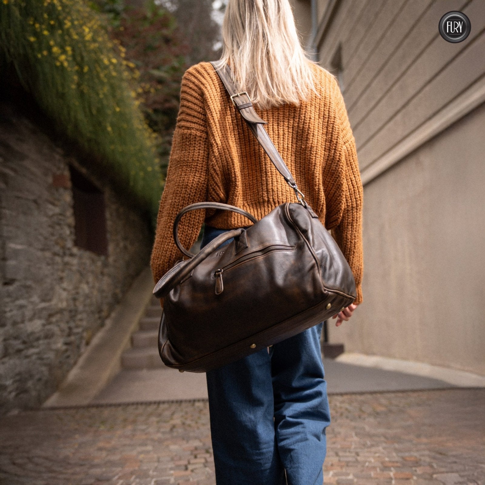 Borsa Heritage 24 in pelle - Edizione limitata - Fury