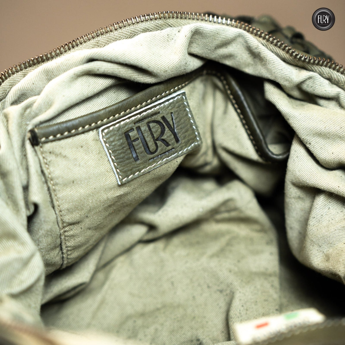 Borsa Lea in pelle intrecciata - Fury