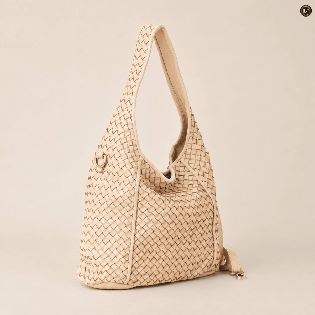 Borsa Leonia in pelle intrecciata - Fury