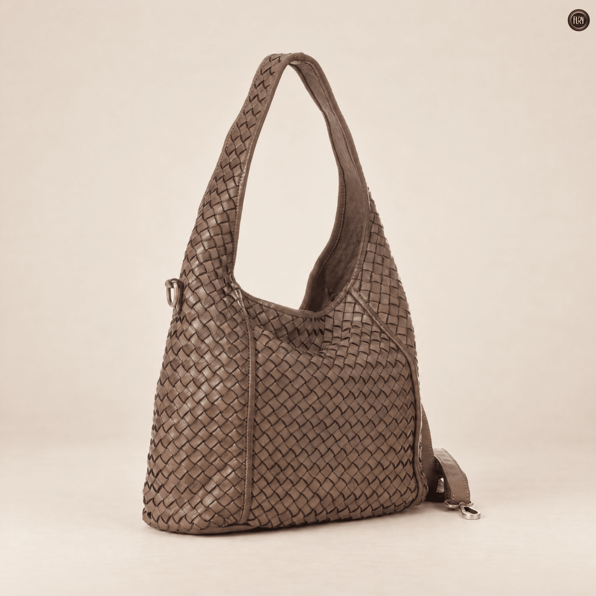 Borsa Leonia in pelle intrecciata - Fury