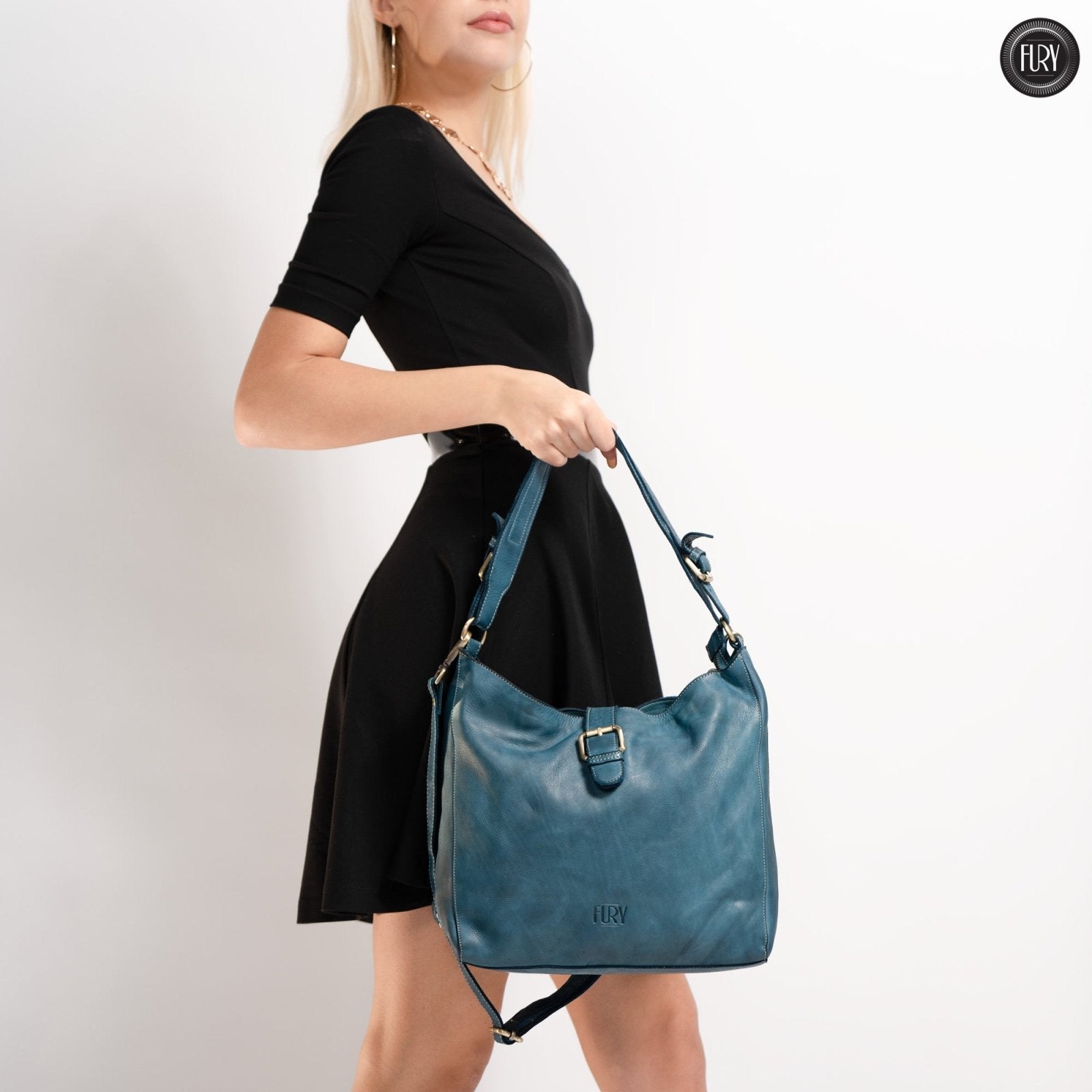 Borsa Sandy in pelle - Fury