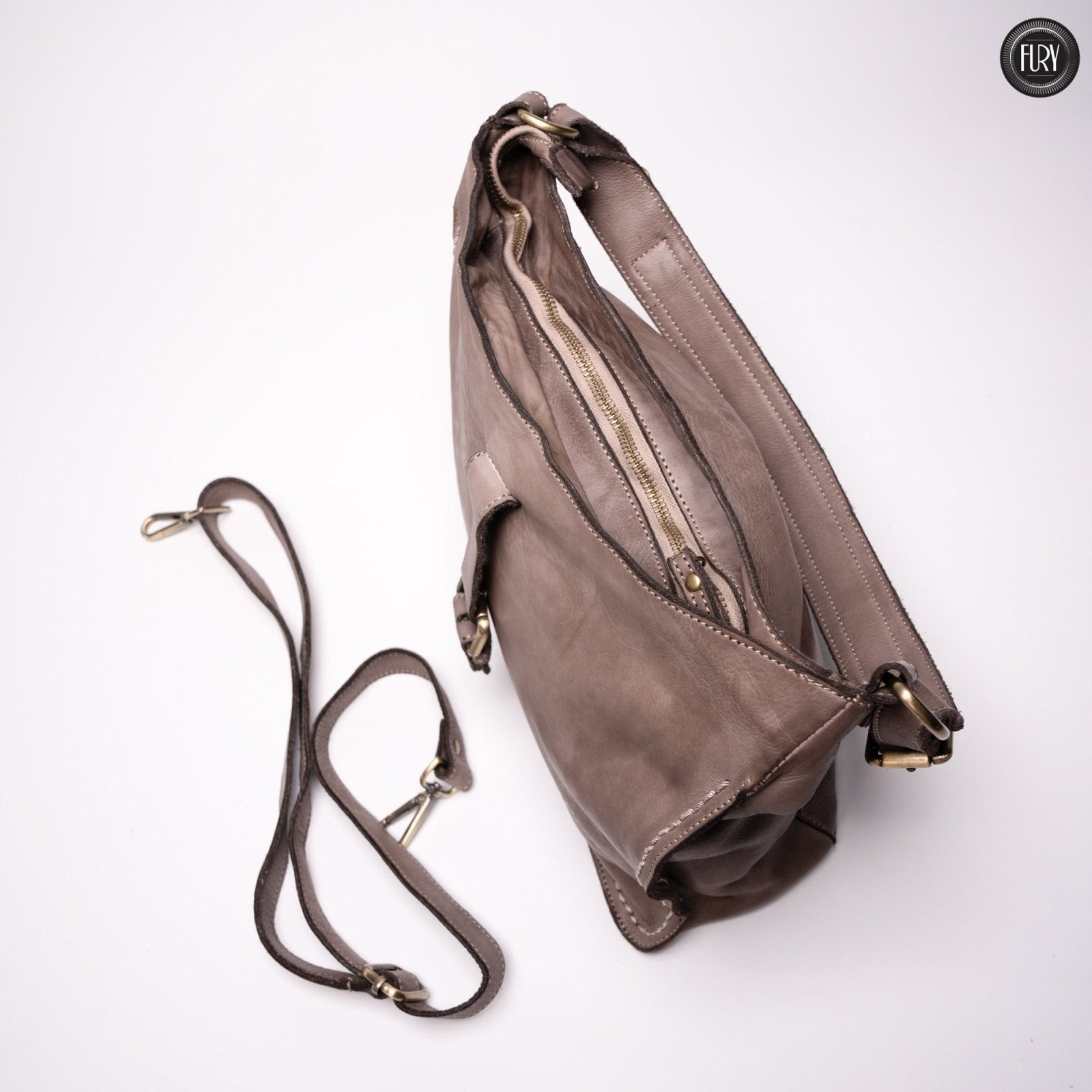 Borsa Sandy in pelle - Fury