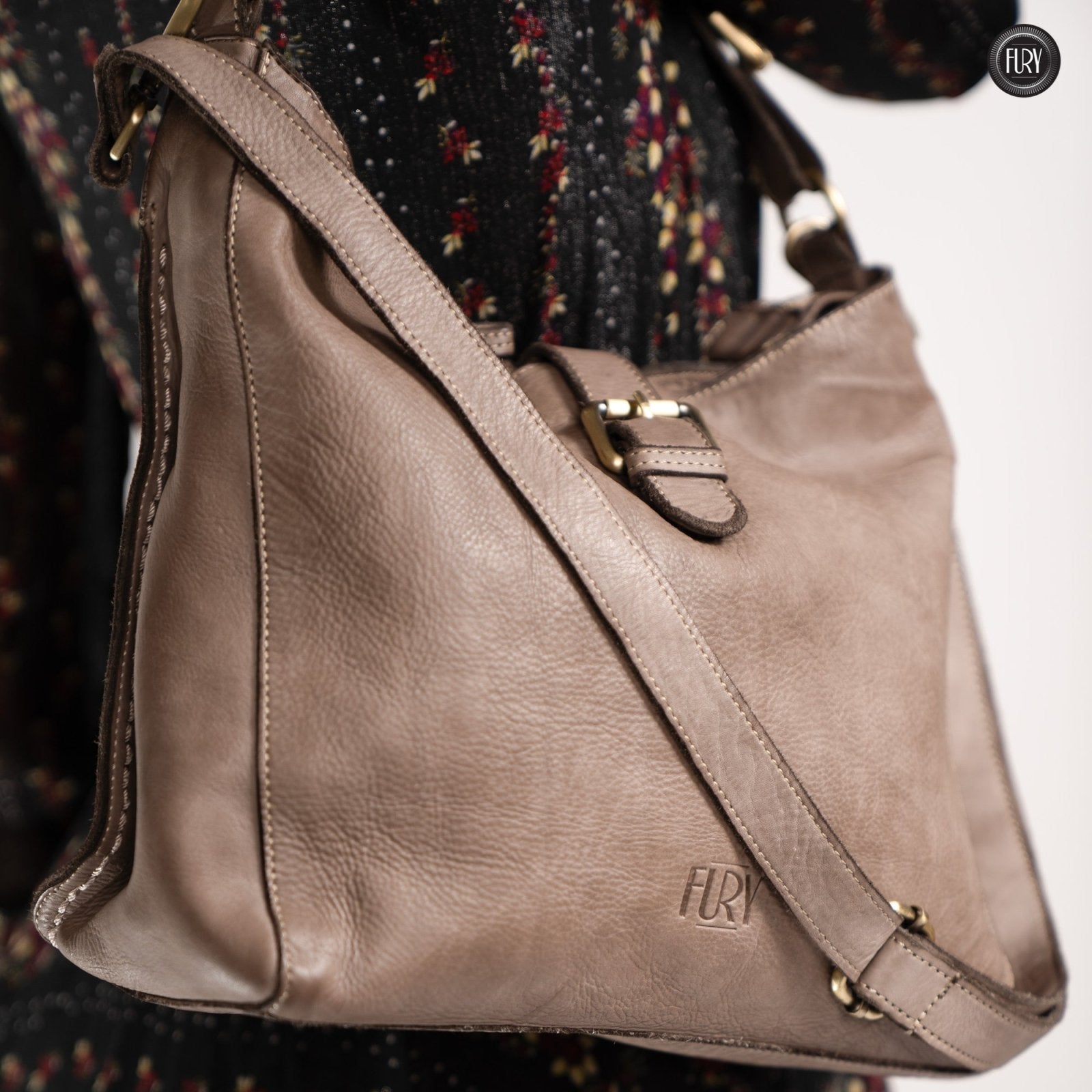 Borsa Sandy in pelle - Fury