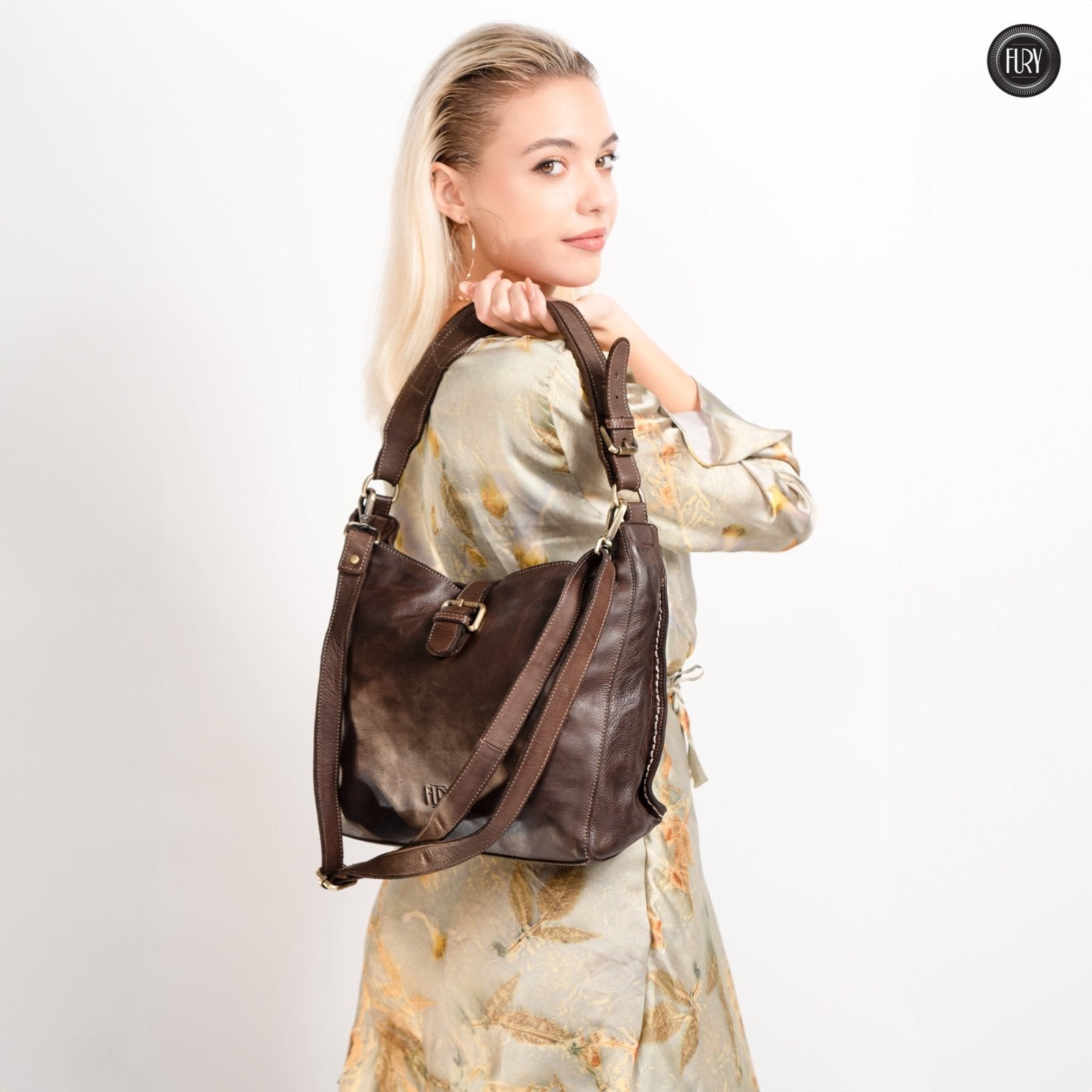 Borsa Sandy in pelle - Fury
