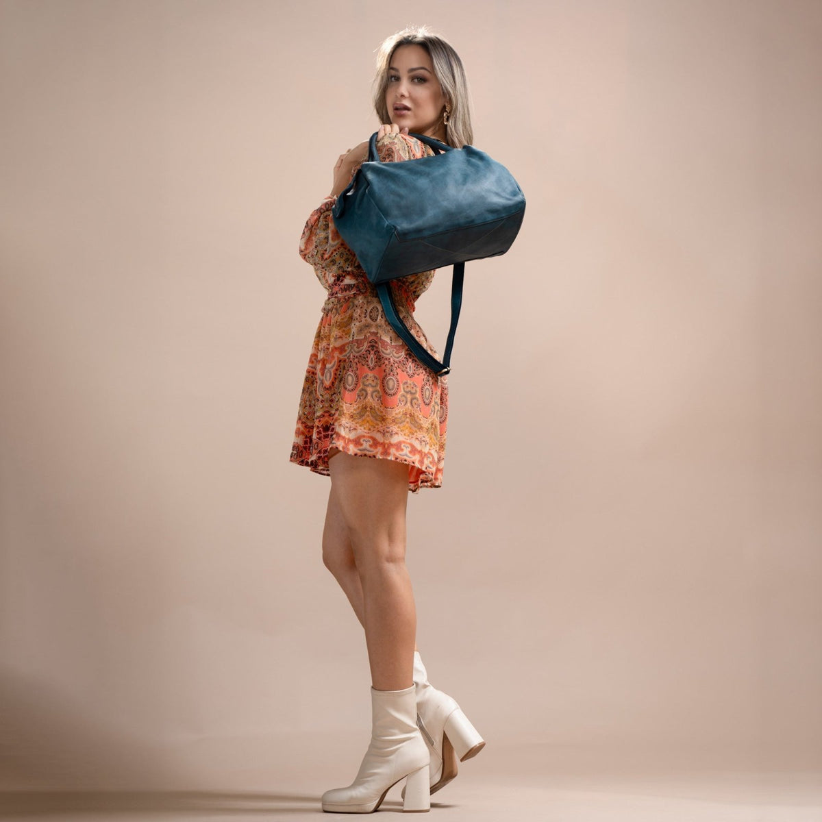 Borsa V in pelle - Fury