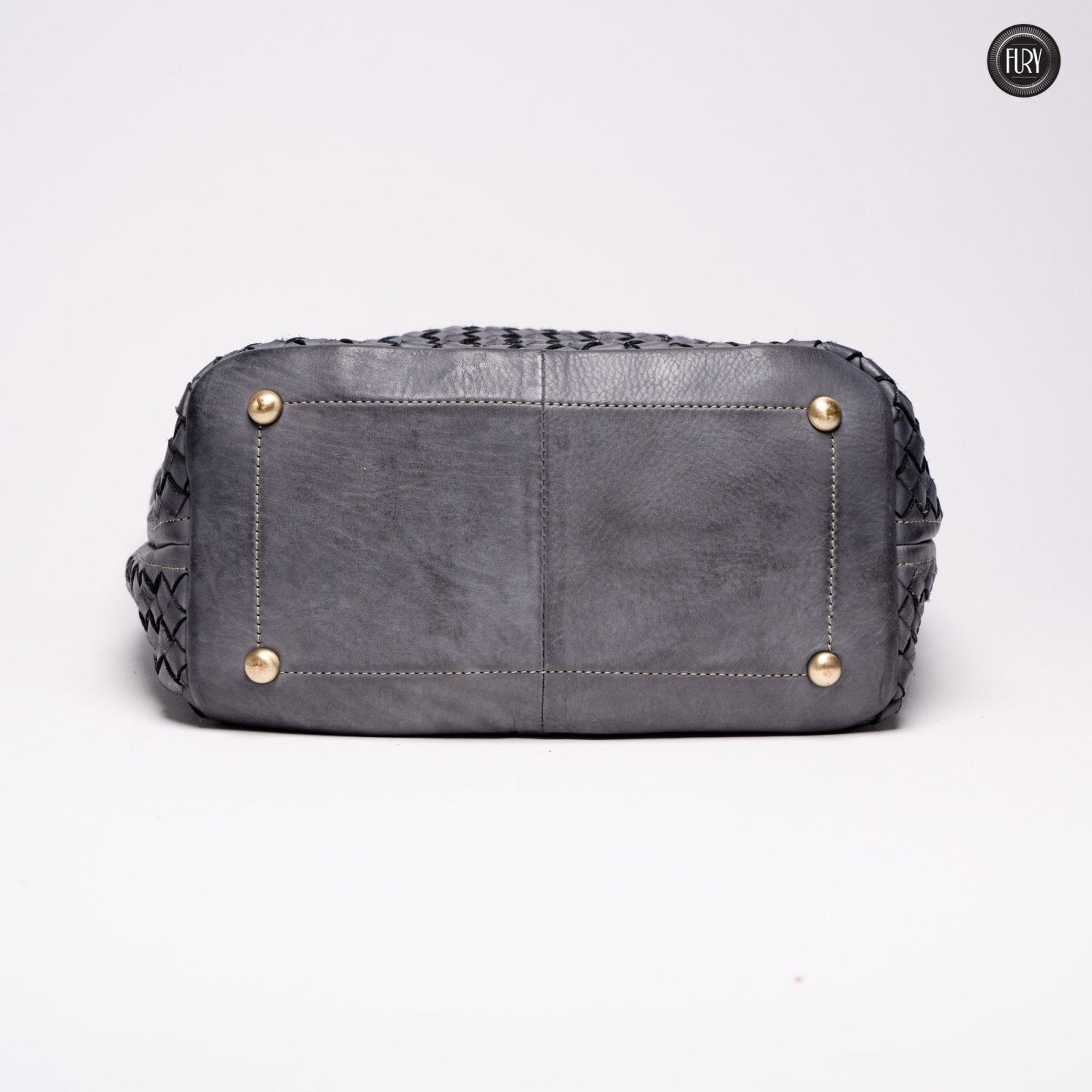 Borsa Virginia in pelle intrecciata - Fury