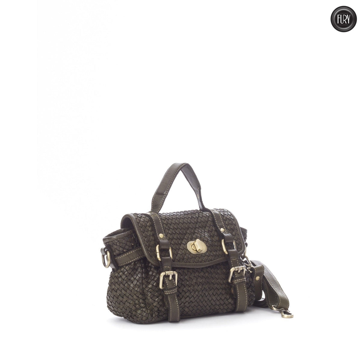 Borsetta Celia in pelle intrecciata - Fury