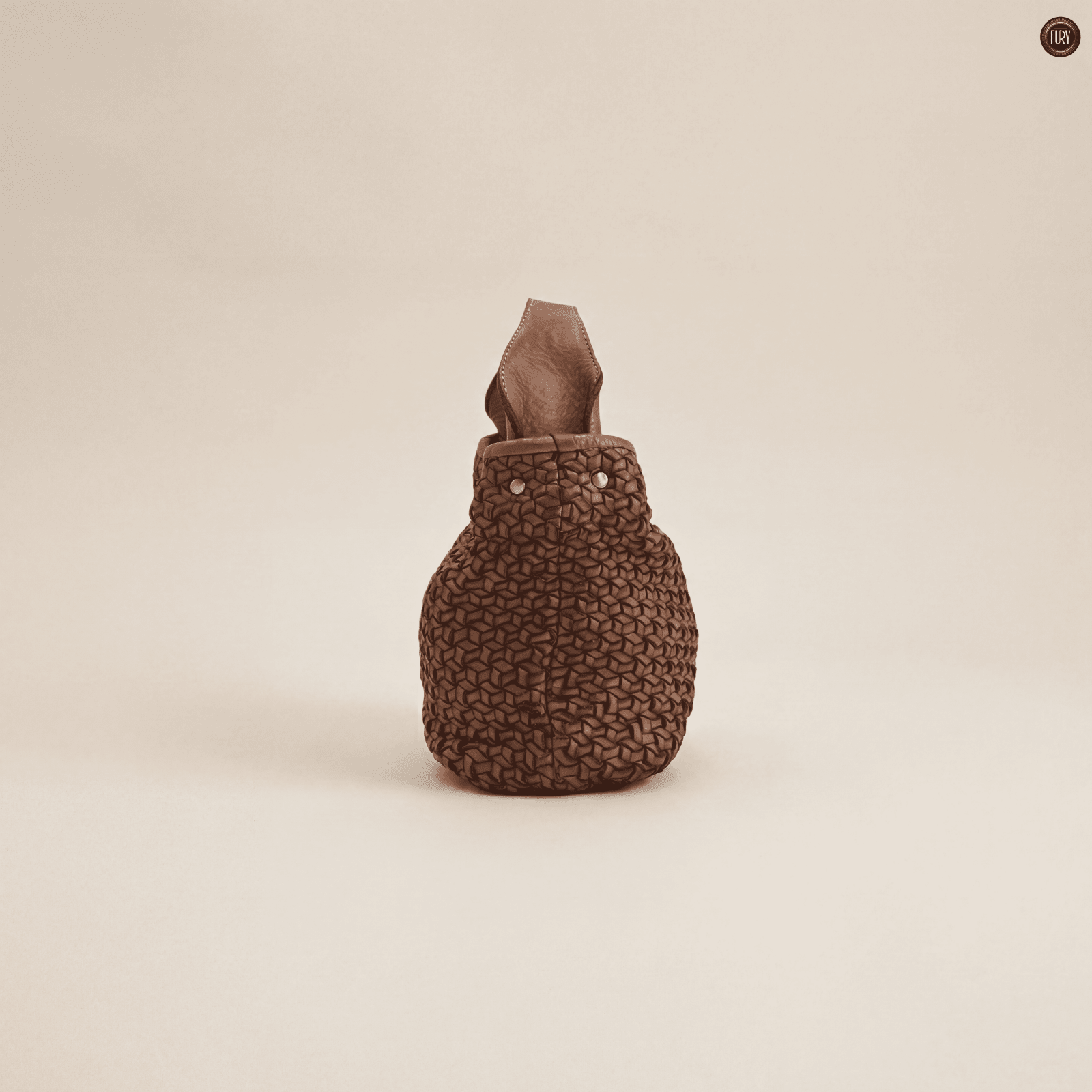 Borsetta Tea in pelle intrecciata - Fury