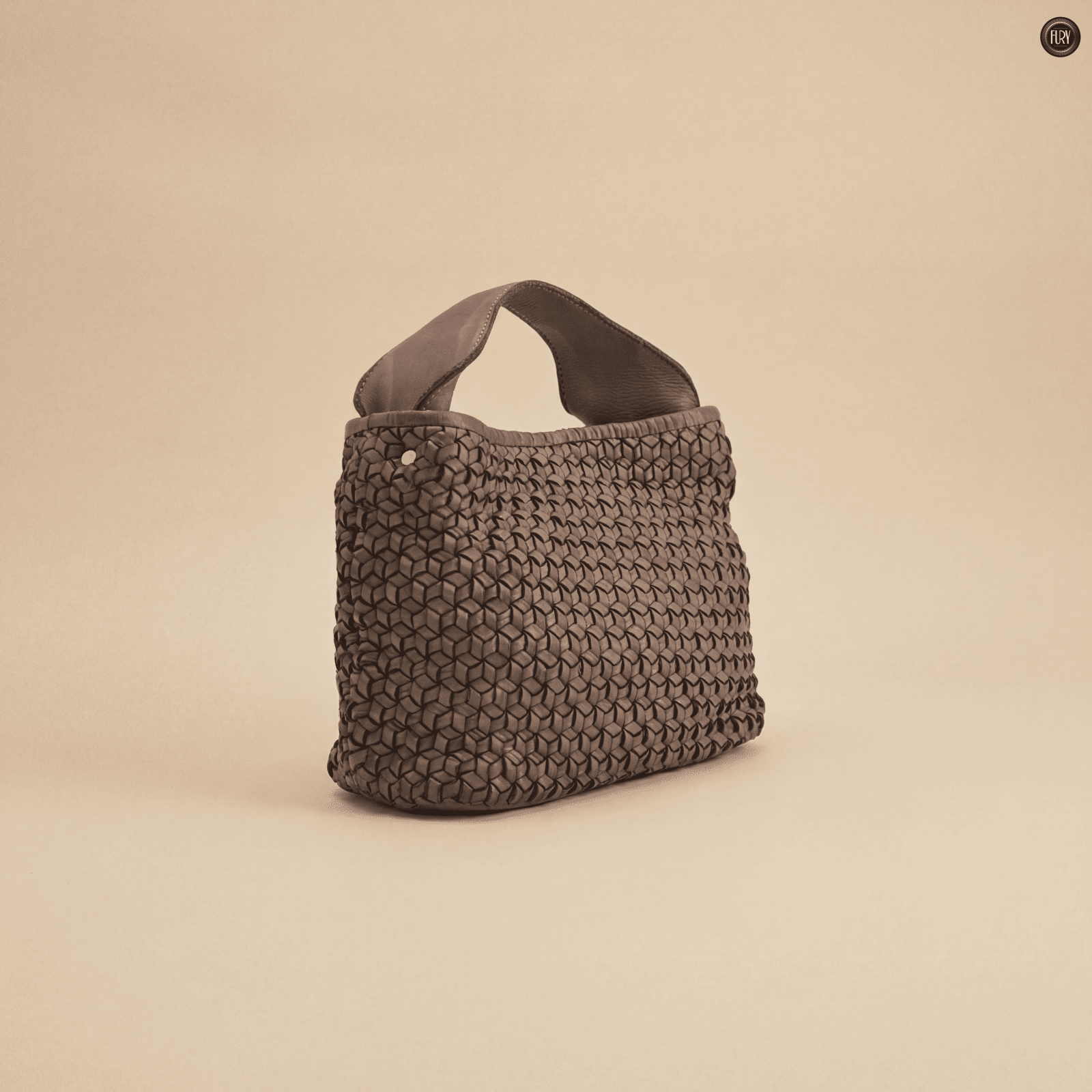 Borsetta Tea in pelle intrecciata - Fury