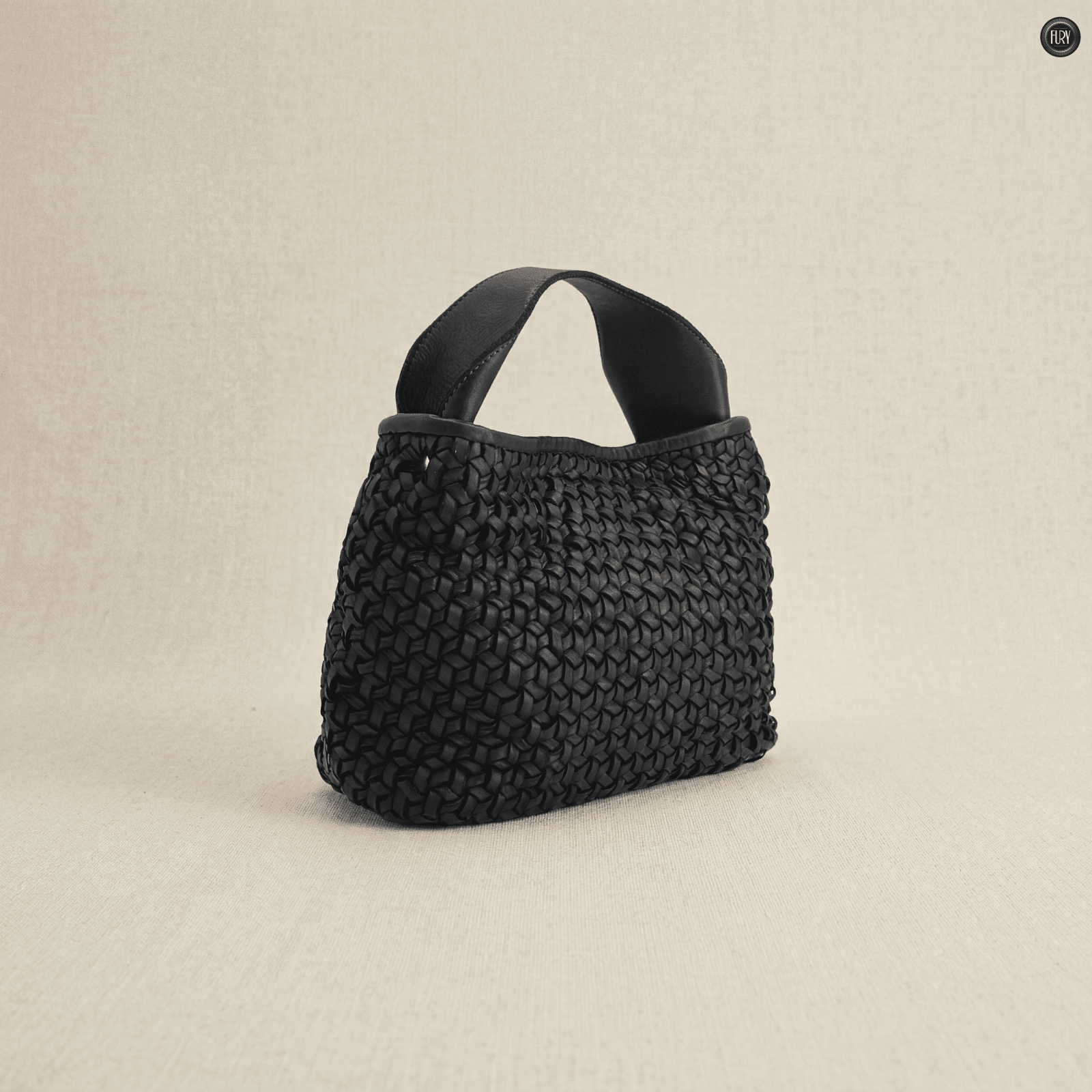 Borsetta Tea in pelle intrecciata - Fury