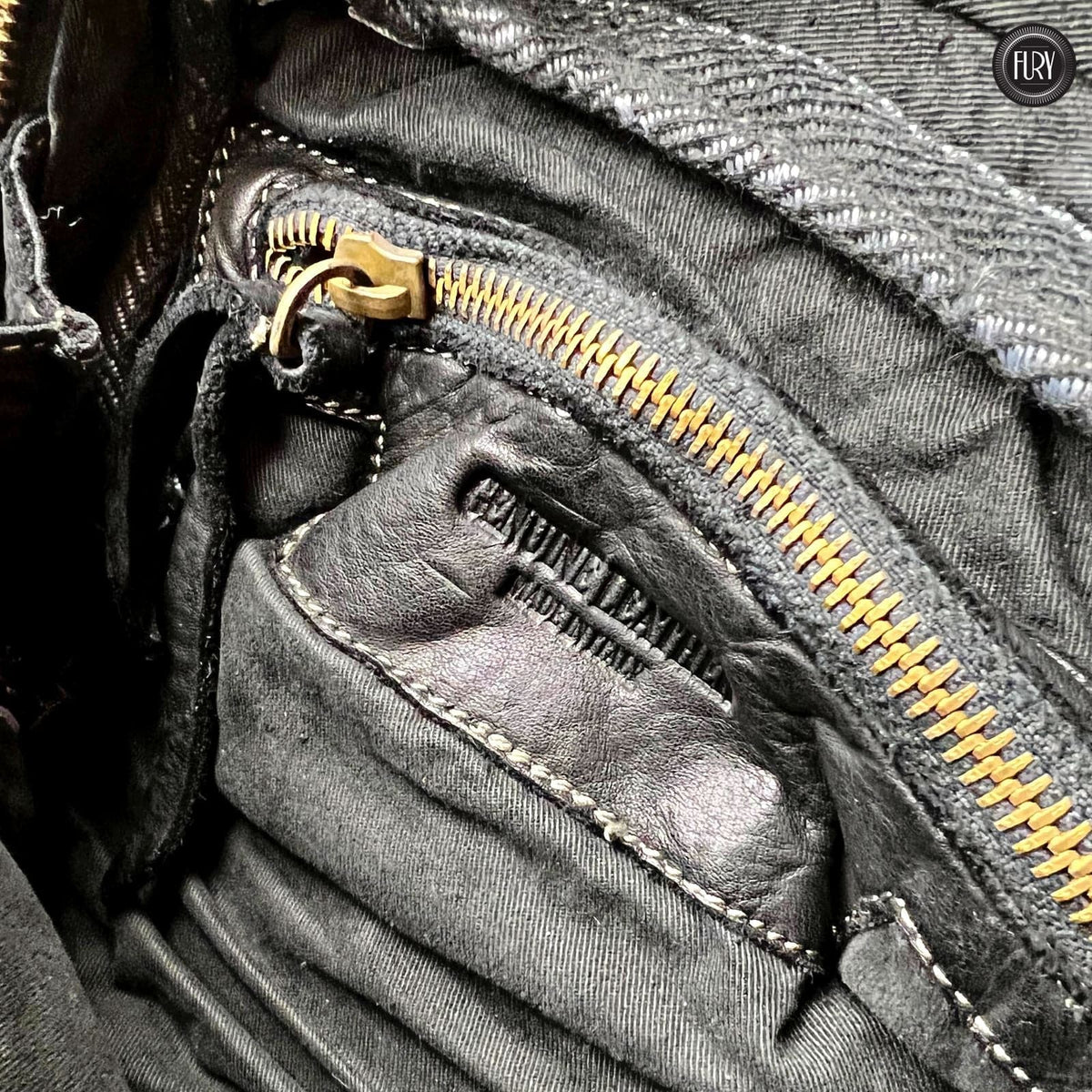 Borsetta Siena in pelle intrecciata - Fury